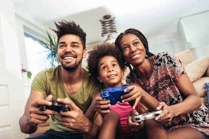 Play Video Games With The Whole Family