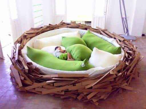 Birds Nest Bed - renovation ideas