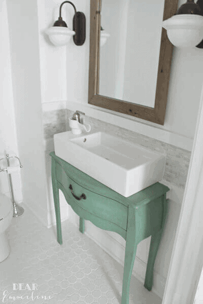 Bathroom Decor Idea: Skinny Sinks