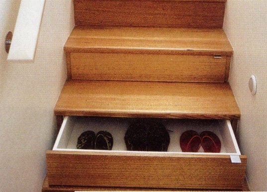 Staircase Drawers