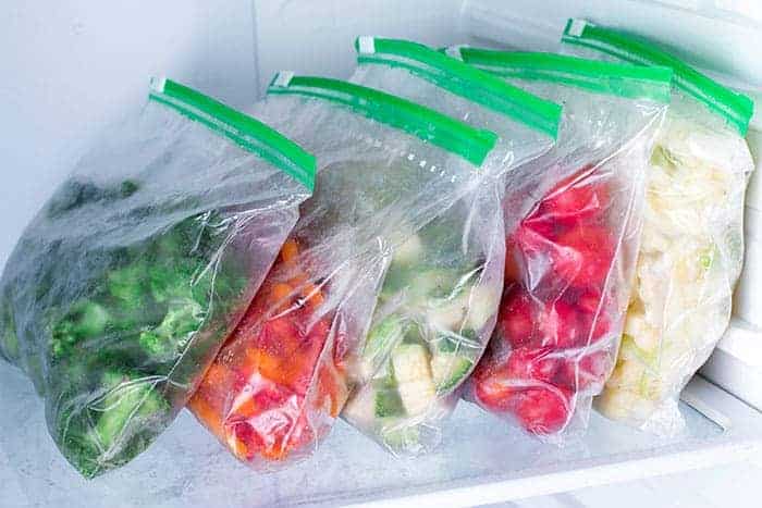  Freeze Your Extra Produce and Meat