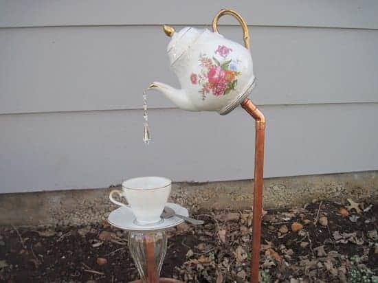  Teapot and Cup Garden Stakes