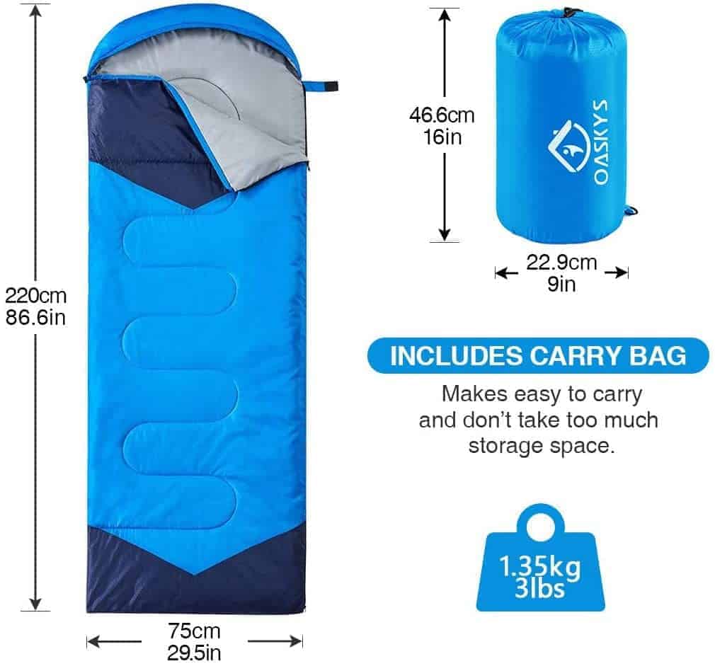 Oaskys Camping Sleeping Bag