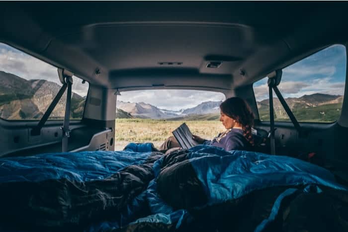 Relaxing is a bit difficult - Van Life