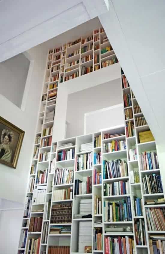 Maximize bookcases for Small Spaces