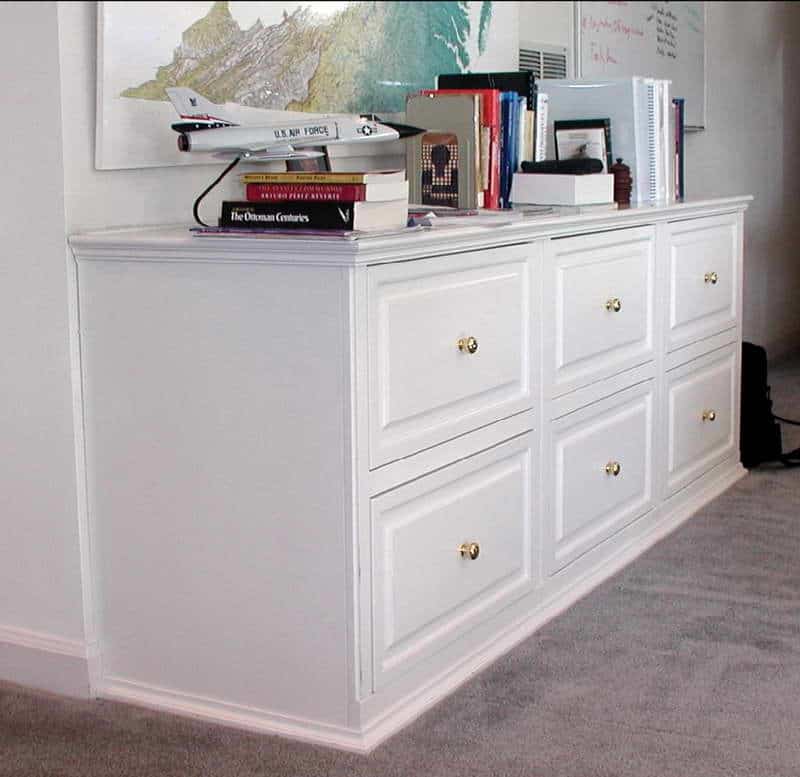 Set up a filing cabinet for Small Spaces