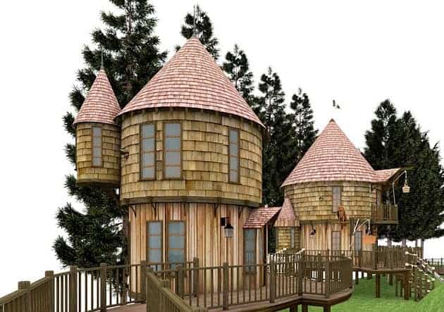 JK Rowling's playground castle