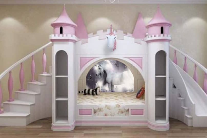 The Lady Unicorn Bed - Playhouses