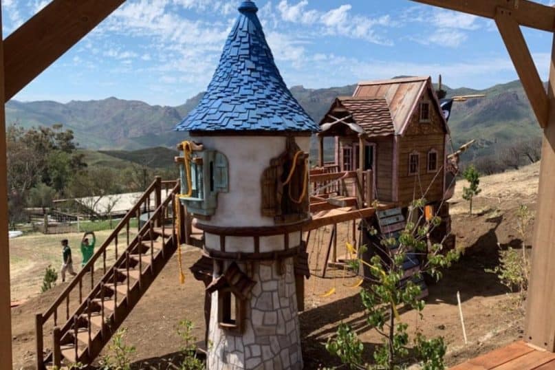  The Pirate Rapunzel Tree Playhouses