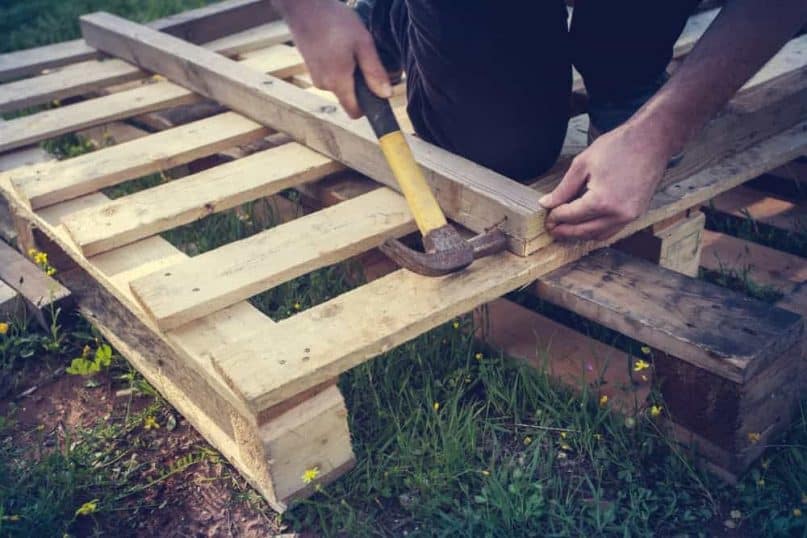 Upgrade your old wooden pallet
