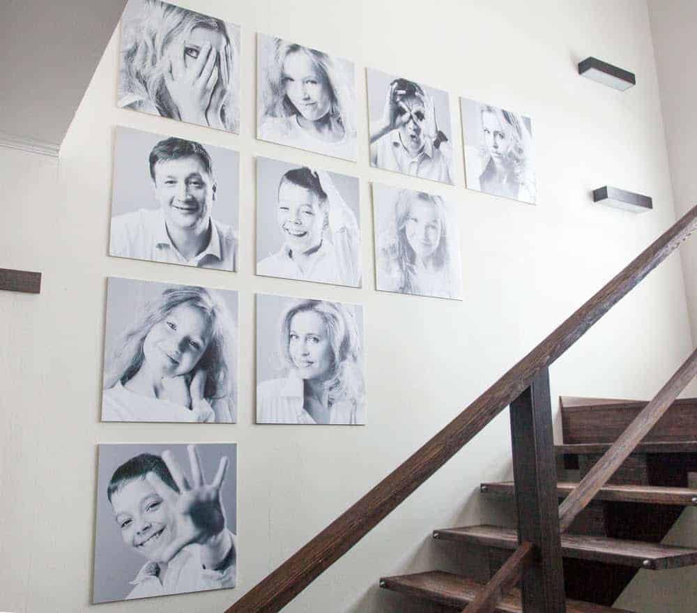 Create A Staircase Gallery Wall