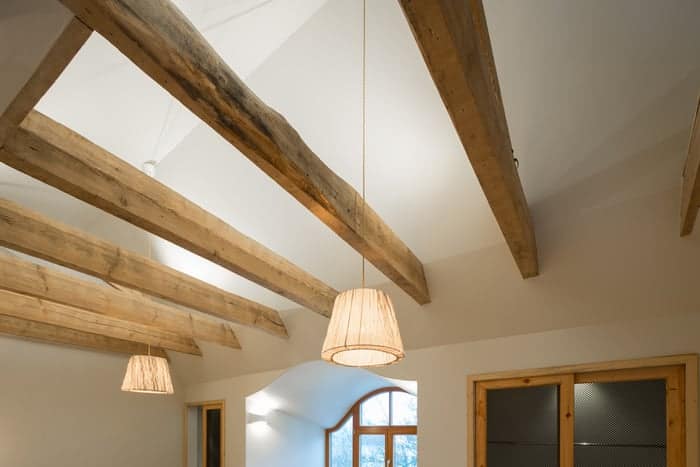 Installing beams should always be done by a professional. Credit: Shutterstock
