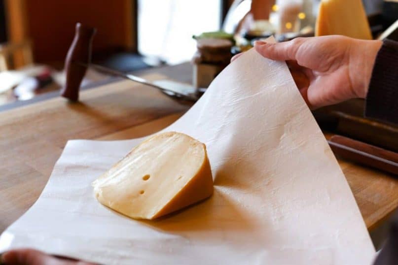 Wrap Your Cheese In Parchment Paper