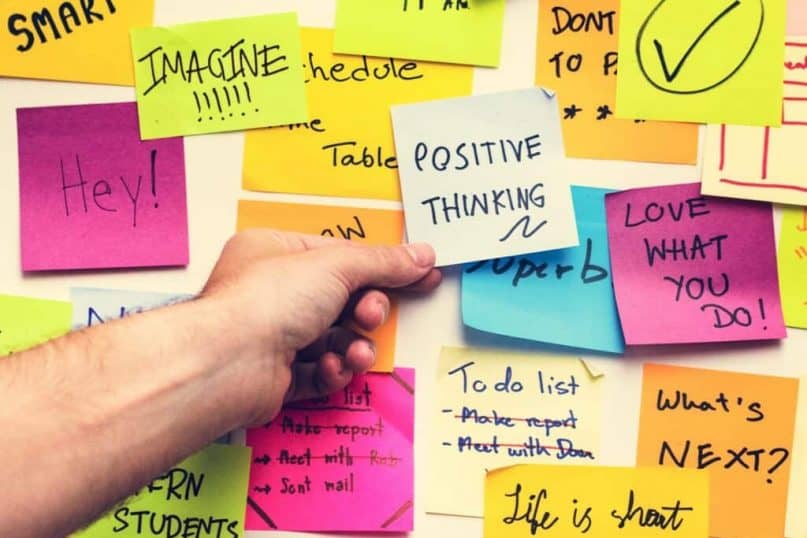 Self-Care tips: Write yourself positive notes