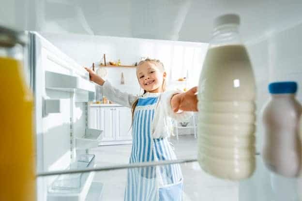 Store Dairy Products In The Back Of The Fridge