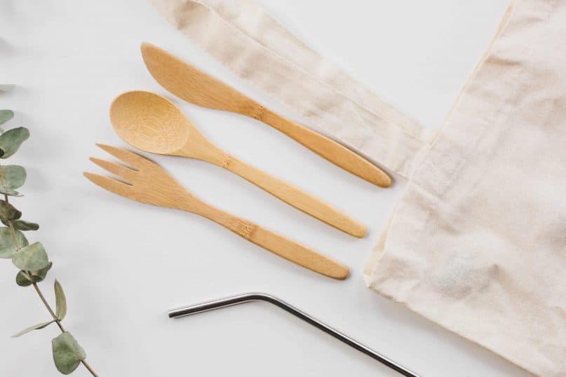 reduce waste tips: Bring your cutlery and straws