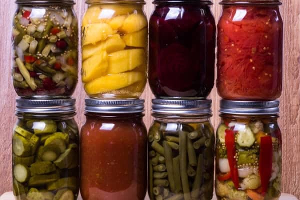 reduce waste tips: Reuse Glass Jars 