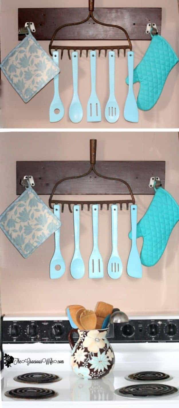 Unique utensil holders make your home a country dream