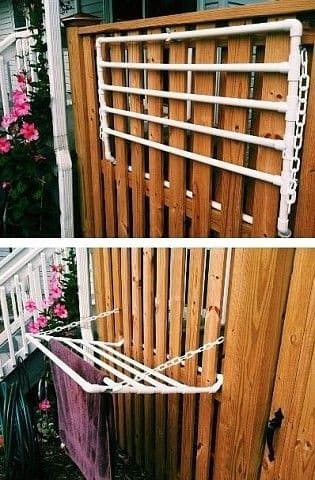 PVC Towel Rack