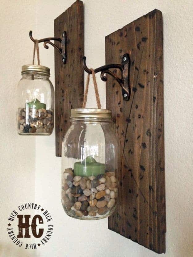 Mason jar lanterns