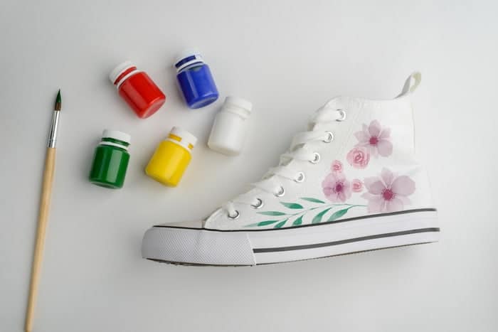 Painted Canvas Shoes