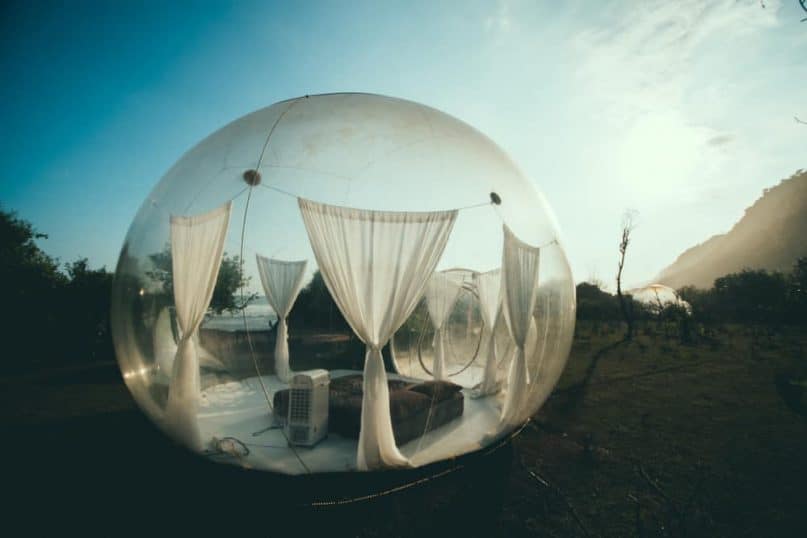 You could even sleep in a Giant Bubble