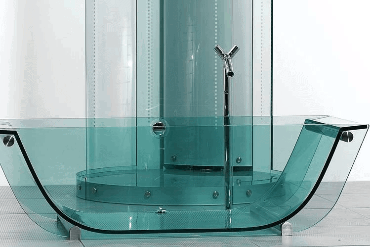 Clear Bathtub