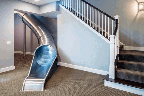 Indoor Slide in Mind-Blowing Architectural Designs