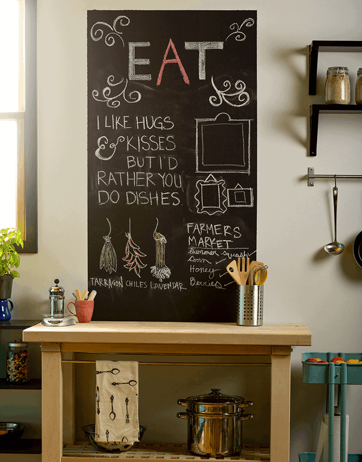 Chalkboard Wall Paint in Mind-Blowing Architectural Designs