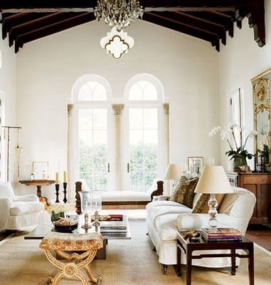 Spanish colony: High ceilings