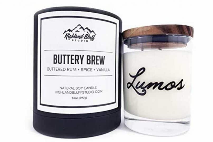 A Butter Beer Scented Candle