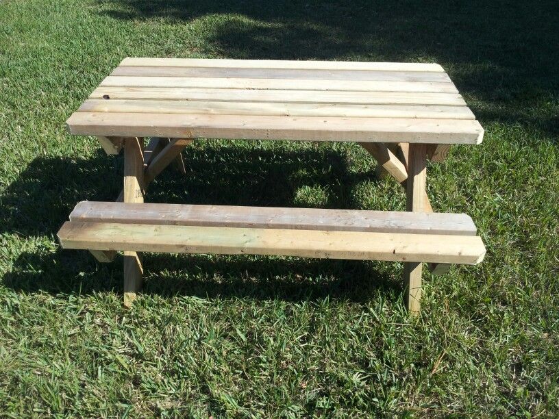 Child’s Picnic Table