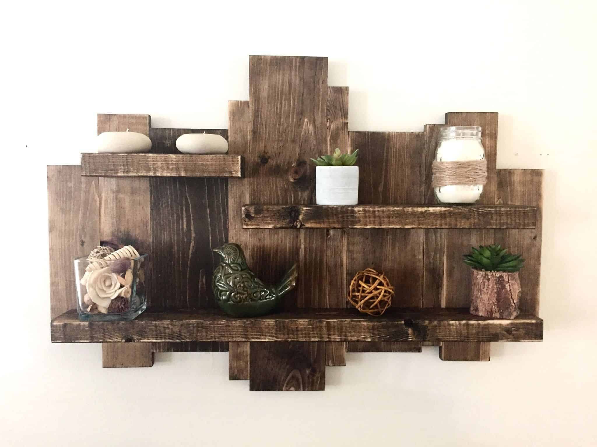 Rustic shelf