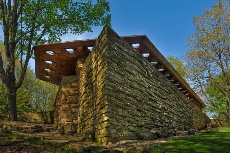 Kentuck Knob in in Frank Lloyd Wright design