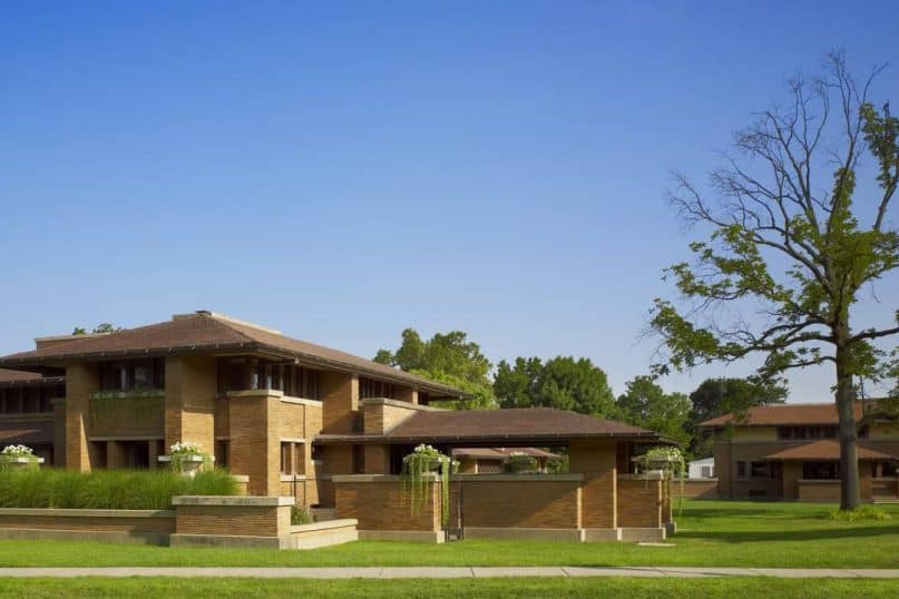 Martin House Complex in Frank Lloyd Wright design