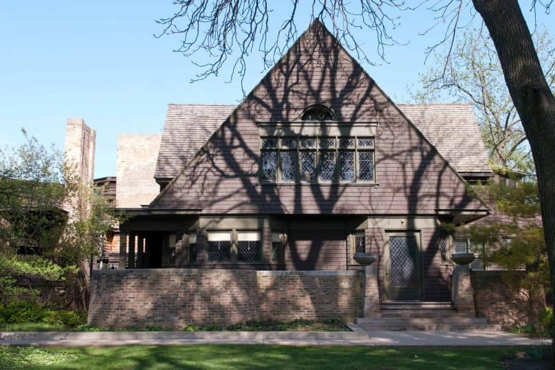 Frank Lloyd Wright's Home and Studio in Frank Lloyd Wright design