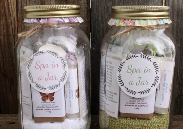 Spa day kits at home