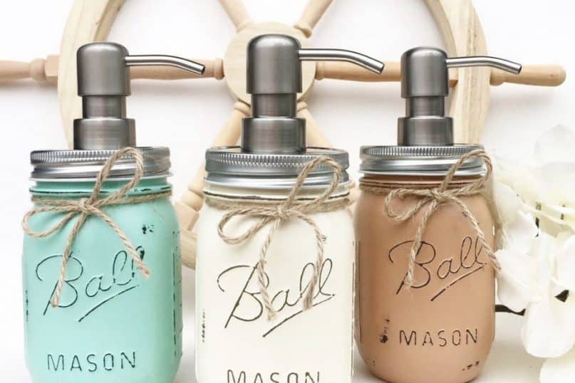 Mason Jar Soap Dispenser 