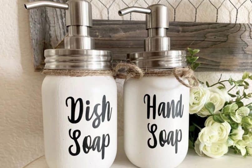 Mason Jar Soap Dispenser 