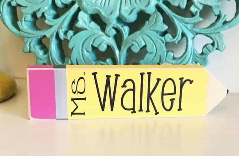 Personalized wooden signs