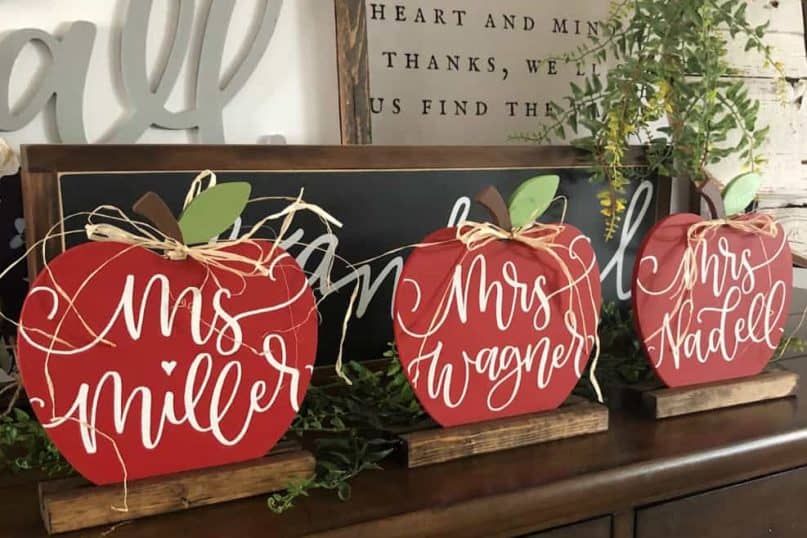 Personalized wooden signs