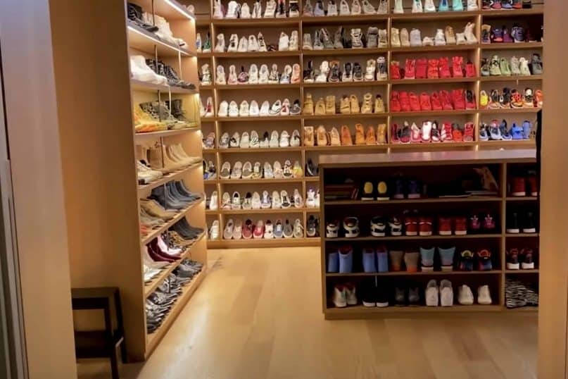 Rapper J Balvin's Shoe Closet is Every Sneaker Head's Dream