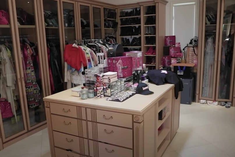 Socialite Paris Hilton's Closet