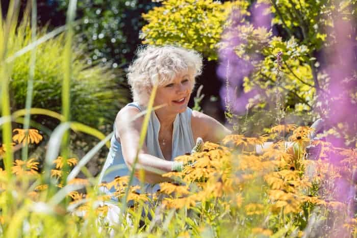 Gardening can help you feel connect with nature