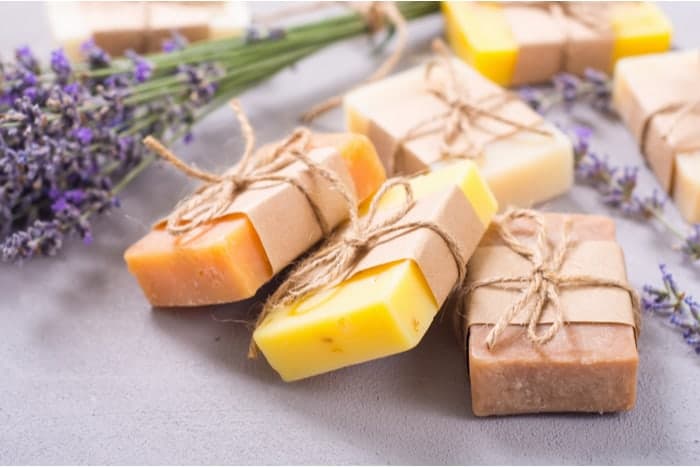 Goat milk soap