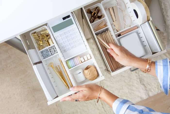 Using Drawers, So You'll Always Find What You Need Easily