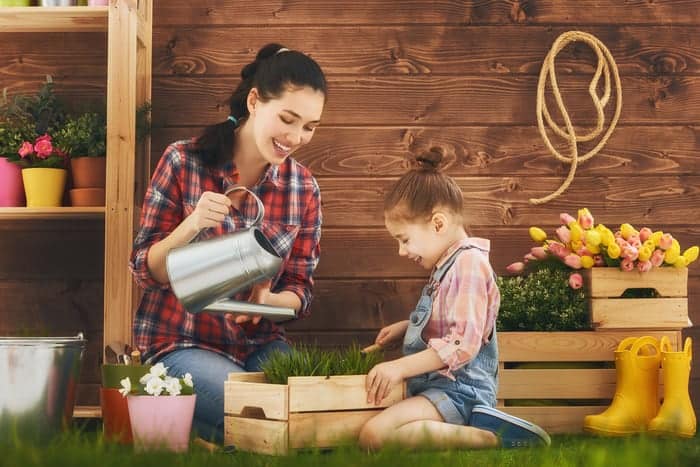 Gardening brings your family together