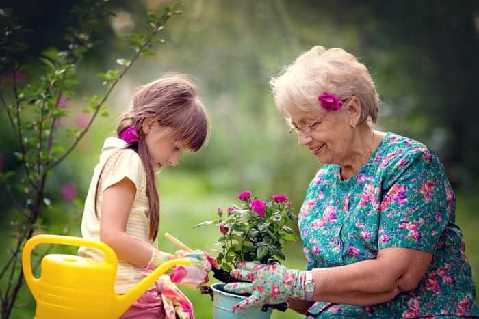 Gardening brings your family together