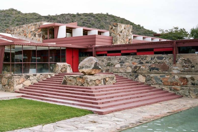 Taliesin West in Frank Lloyd Wright design