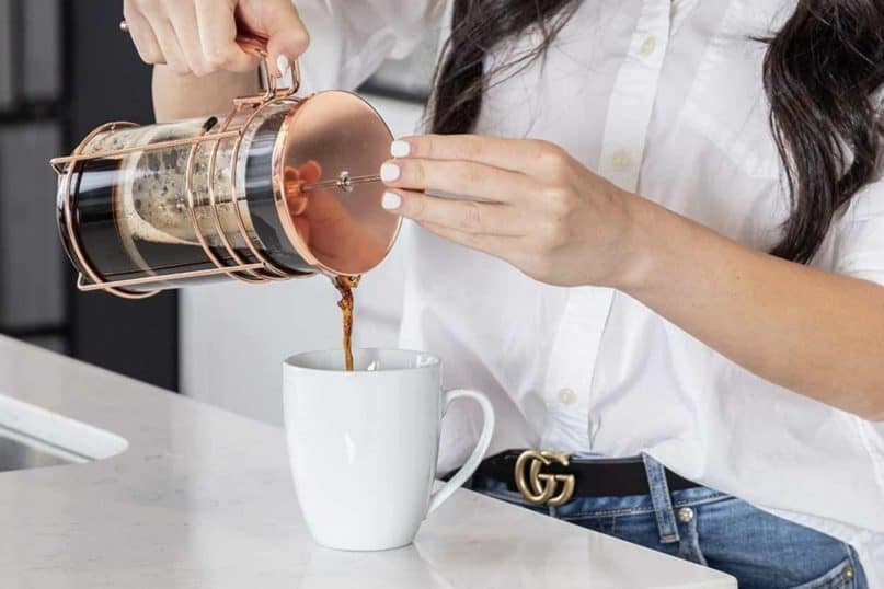  Rose Gold French Press